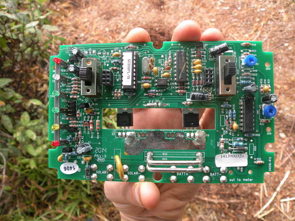 circuit board for the mppt